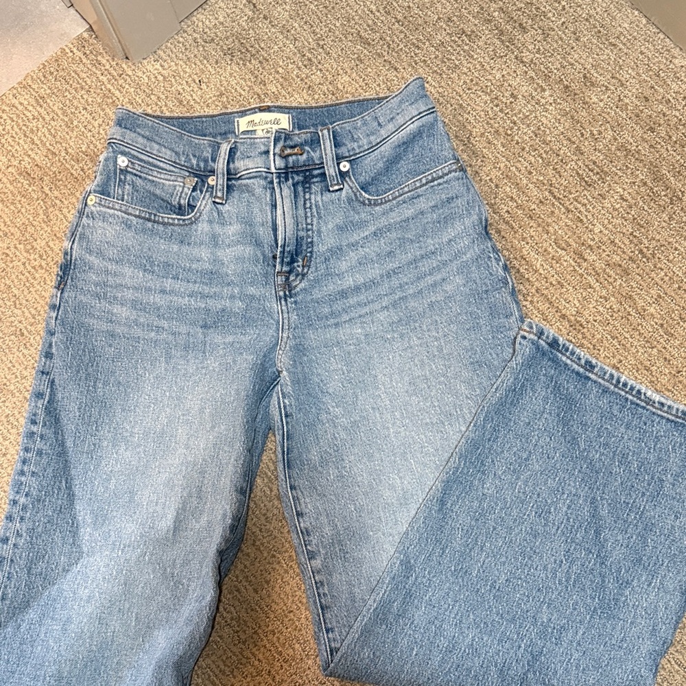 Madewell Light Blue Straight Leg Jeans